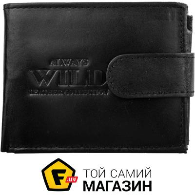 

Кошелек Always Wild Кошелек мужской кожаный ALWAYS WILD DNKN0035L-SCR3193-bl