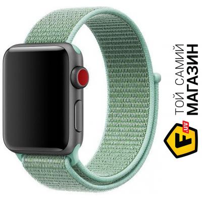 

Assd Ремешок ASSD для Apple Watch Series 1 Sport Loop 38 mm Marine Green (30416)