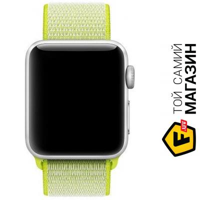 

Assd Ремешок ASSD для Apple Watch Series 2 Sport Loop 42 mm Flash Light Yellow (23296)