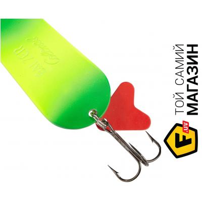 

Блесна Balzer Colonel Classsic Curvy Spoon 22г, UV Yellow/Green (13247 022)