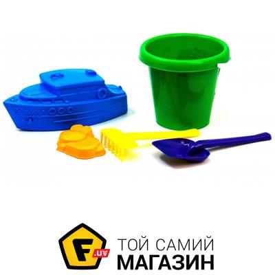 

Bamsic Песочный набор с корабликом Бамсик Зеленый (1248)