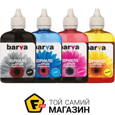 

Набор чернил Barva Epson Универсальные №1 B/C/M/Y, 90г (EU1-090-MP)