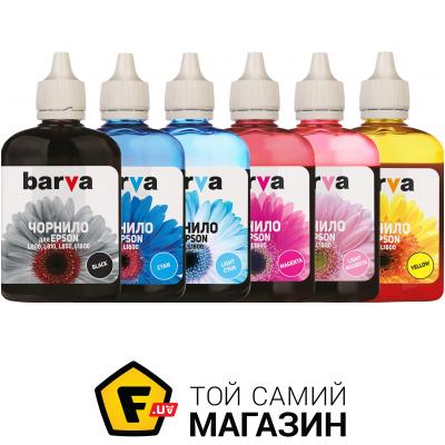 

Набор чернил Barva Epson T673 B/C/M/Y/LC/LM, 6x90г (L800-090-MP)