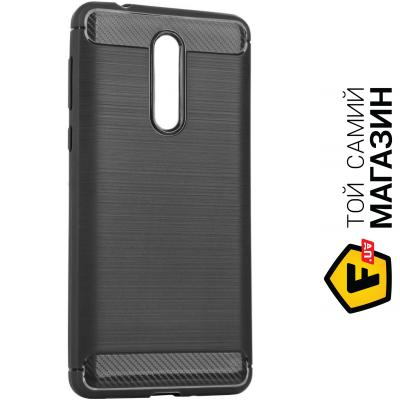 

Чехол Becover Carbon Series for Nokia 3.2, Gray (704180)