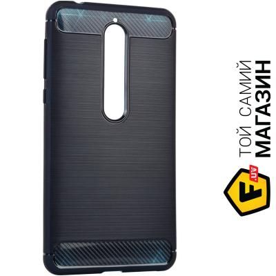 

Чехол Becover Carbon Series for Nokia 6 2018, Deep Blue (701985)