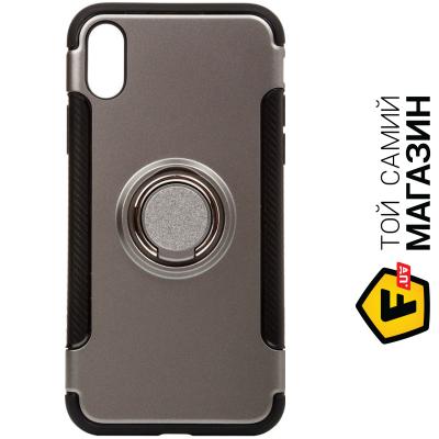 

Чехол Becover Magnetic Ring Stand for Apple iPhone X, Grey (701783)