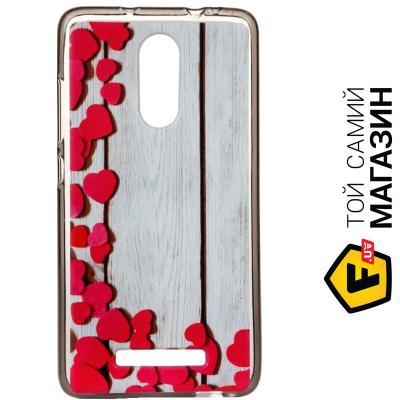 

Чехол Becover Silicon Cover for Xiaomi Redmi Note 3 Hearts (701205)