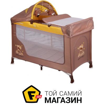 

Детский манеж Bertoni (Lorelli) San Remo 2 Layers Plus beige/yellow happy family