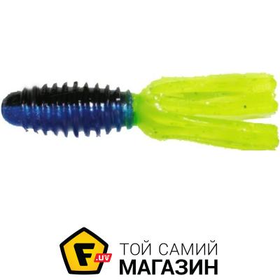 

Силиконовая приманка Big Bite Baits Slab Tube 1.75" Blk Blu/Chrt Shine, 10шт. (1838.01.15)