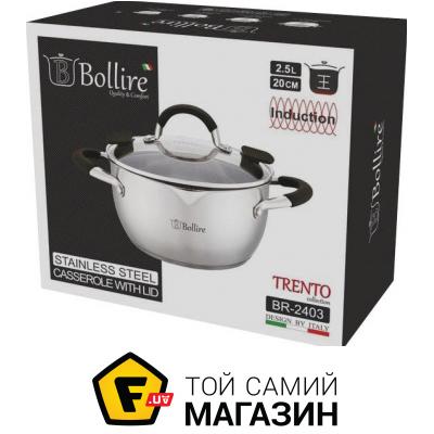 

Кастрюля Bollire Trento 2.5л (BR-2403)