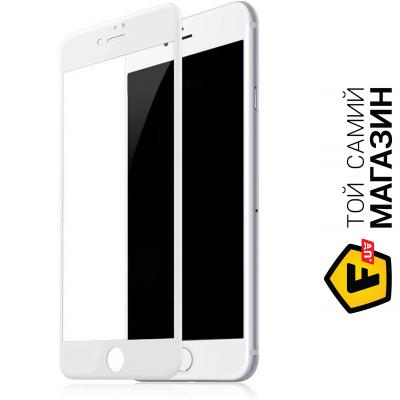 

Buff 4D Glass 9H для Apple iPhone 8 Plus/7 Plus, белый