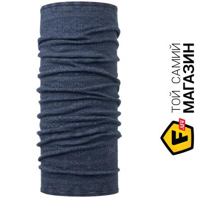 

Повязка на шею (бафф) Buff LIGHTWEIGHT Merino Wool edgy denim (115399.788.10.00)