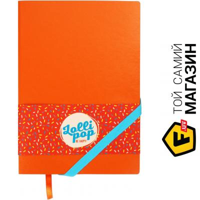 

Блокнот Buromax Lollipop А5, 96л, оранжевый (BM.295203-11)