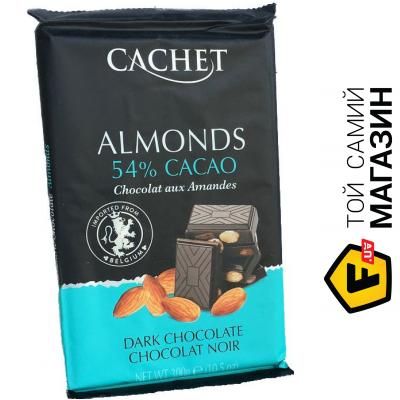 

Шоколад Cachet Dark Chocolate with Almonds 54% 300г