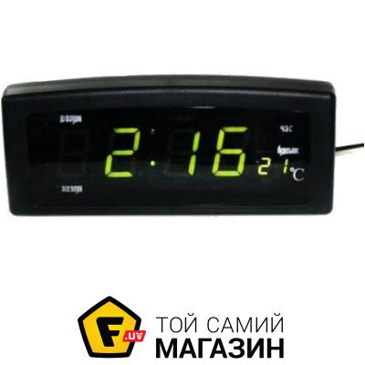 Настольные часы Caixing Часы будильник Caixing CX-818 зеленая подсветка Черные (258627)