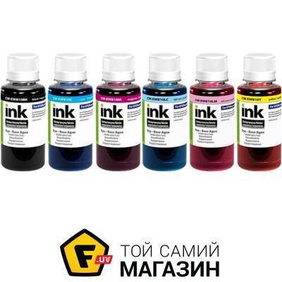 

Набор чернил Colorway Epson L-800/810/850 BK/С/M/LC/LM/Y, 6x100мл (CW-EW810SET01)