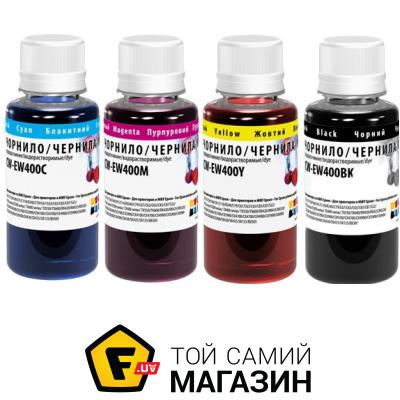 

Набор чернил Colorway Epson T26/C91 BK/С/M/Y, 4x100мл (CW-EW400SET01)