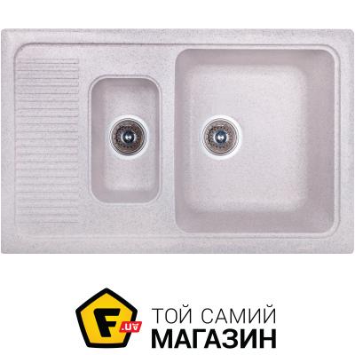 

Кухонная мойка Cosh 77х49 kolor 210 серый (17234)