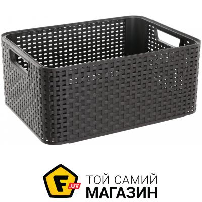 

Curver Корзина пластиковая Style M коричневий 170x287x386 мм