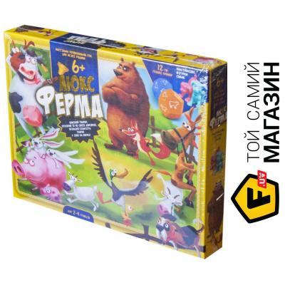 

Настольная игра Danko Toys Настольная игра Люкс Ферма Dankotoys G-FL-01-01 (tsi_32238)