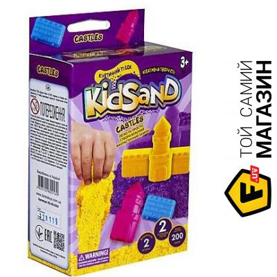 

Danko Toys KidSand: Замок 200г, с формочками (KS-05-01U,02U)