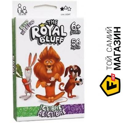 

Настольная игра Danko Toys Карточная игра «The ROYAL BLUFF съедобное несъедобное» (RBL-02-01,RBL-02-01U)