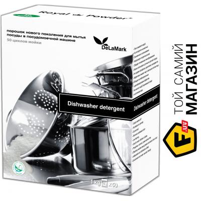 

Эко порошок для посудомоек De La Mark Dishwasher detergent 1кг (4820152330376)