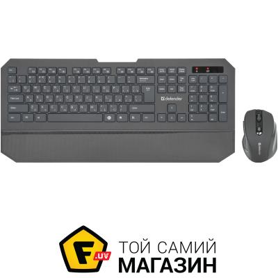 

Комплект (клавиатура и мышь) Defender Berkeley C-925 USB Black (45925)