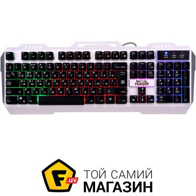 Клавиатура Defender Metal Hunter GK-140L RU USB Silver (45140)
