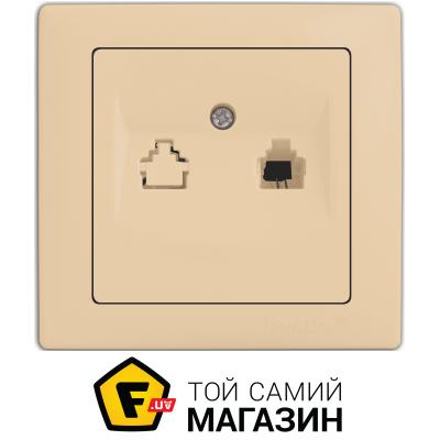 

Розетка Delux Wega 9034 кремовый (10040362)