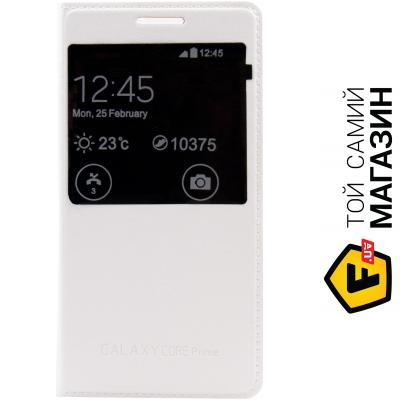 

Чехол Dengos Чехол-книжка для Samsung Galaxy Core Prime (G360/361) (белый) (DG-SL-BK-068)