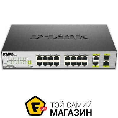 

Коммутатор D-Link DES-1018MP
