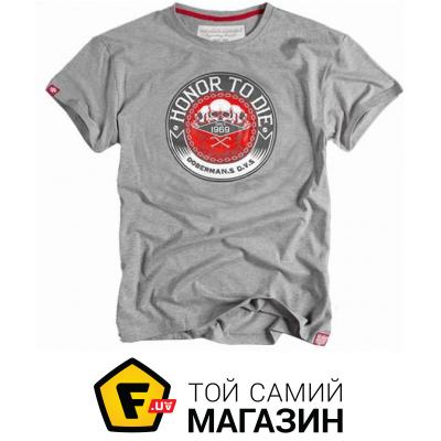 

Doberman'S Aggressive Футболка Dobermans Honor To Die XL Серый (TS42GY-XL)