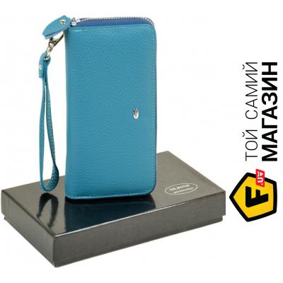 

Dr. Bond Кошелек из натуральной кожи Classic W38 l-blue