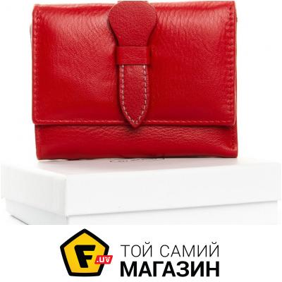 

Dr. Bond Женский компактный кошелек Classic кожа WS-21 red