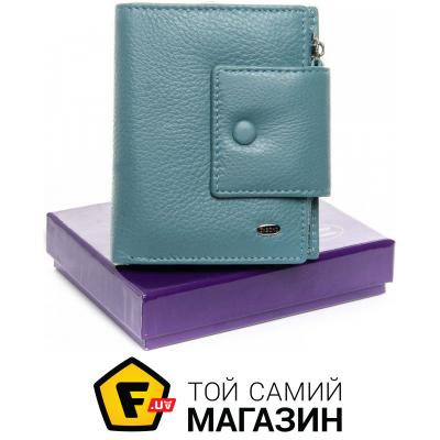 

Dr. Bond Женское кожаное портмоне Classic WS-5 light-blue