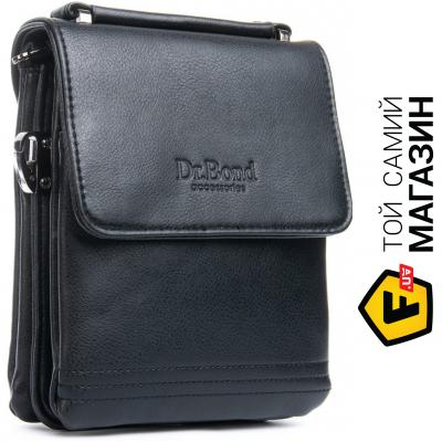 

Сумка Dr. Bond Мужская сумка через плечо из кожзама GL 319-1 black