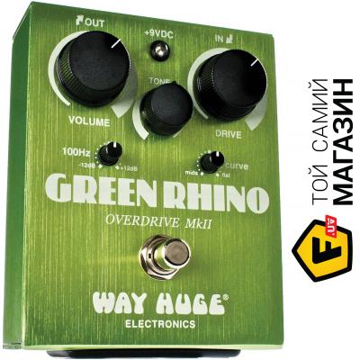 

Педаль гитарных эффектов Dunlop Manufacturing WHE202 Green Rhino Overdrive