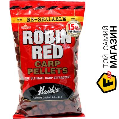 

Прикормка Dynamite Baits Robin Red Carp Pellets 15мм, 900г (DY084)