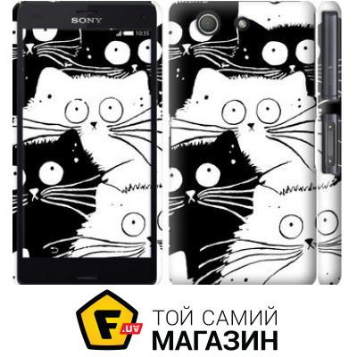 

Чехол Endorphone Чехол EndorPhone на Sony Xperia Z3 Compact D5803 Коты v2 (3565m-277)