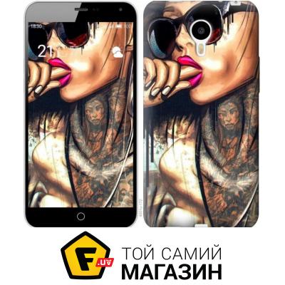 

Чехол Endorphone Meizu M1 Note, Девушка в тату (4001u-172)