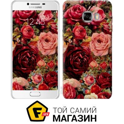 

Чехол Endorphone Samsung Galaxy C7 C7000, Цветущие розы (2701u-302)