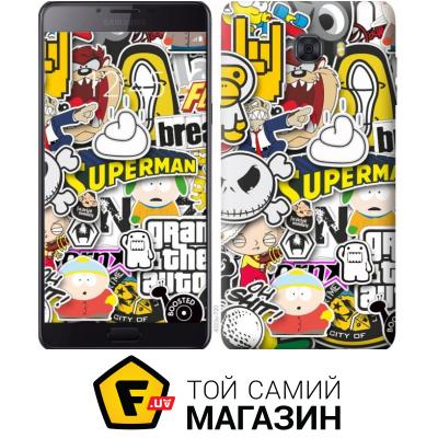 

Чехол Endorphone Samsung Galaxy C9 Pro, Popular logos (4023u-720)