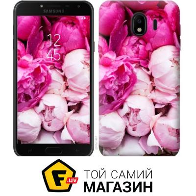 

Чехол Endorphone Samsung Galaxy J4 (2018) J400, Розовые пионы (2747u-1487)