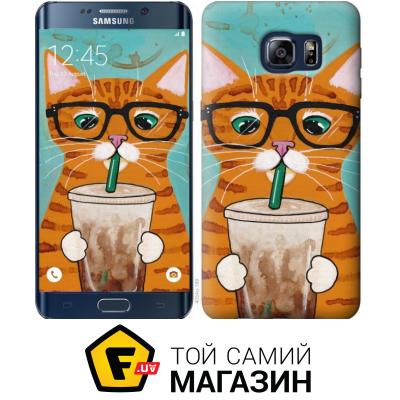 

Чехол Endorphone Samsung Galaxy S6 Edge Plus G928, Зеленоглазый кот в очках (4054u-189)