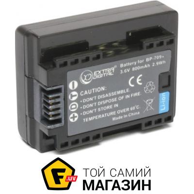 

Аккумулятор Extradigital Canon BP-709 (chip) (BDC1300)