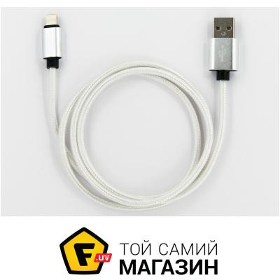 

Fine Line Кабель заряду та синхронизації Lightning (в оплете, белый, 1 м) (FL-NTK-L-MT-WHITE)