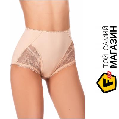 

Женские трусы Fleri Женские трусики слип Fleri 4XL Бежевый (55177)
