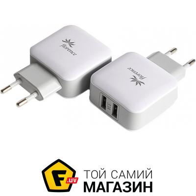 

Зарядка Florence FW-2U031W White
