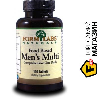 

Мультивитаминный комплекс Form Labs Food Based Men`s Multi, 120 таблеток